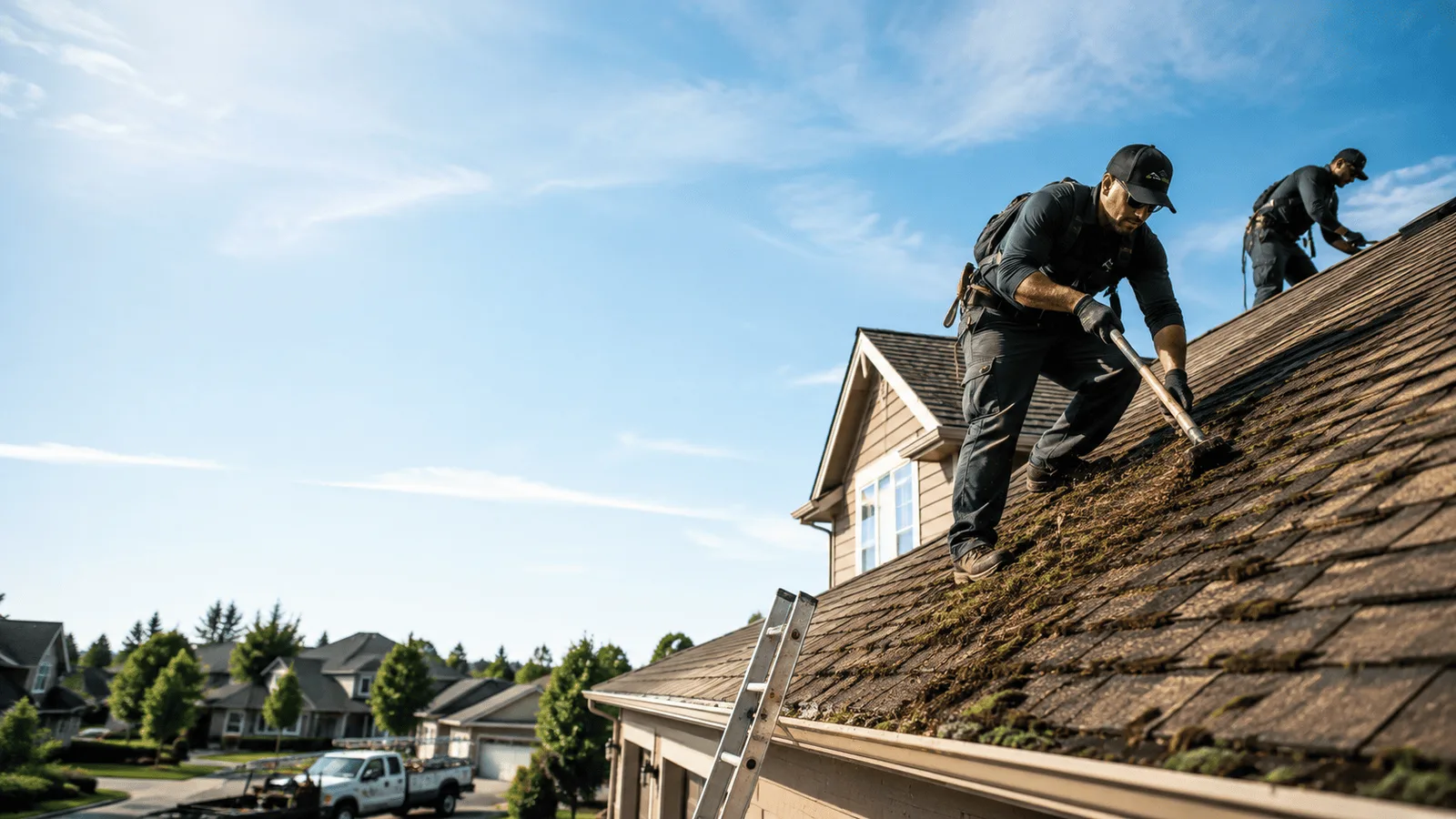 Roof Moss Removal in Purmela, TX near me